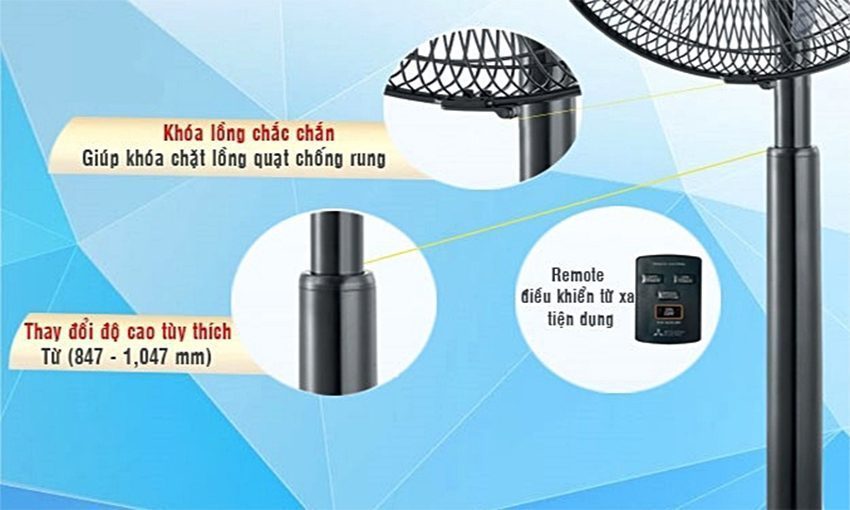 Quạt lửng Mitsubishi R30-HRV - Hàng chính hãng