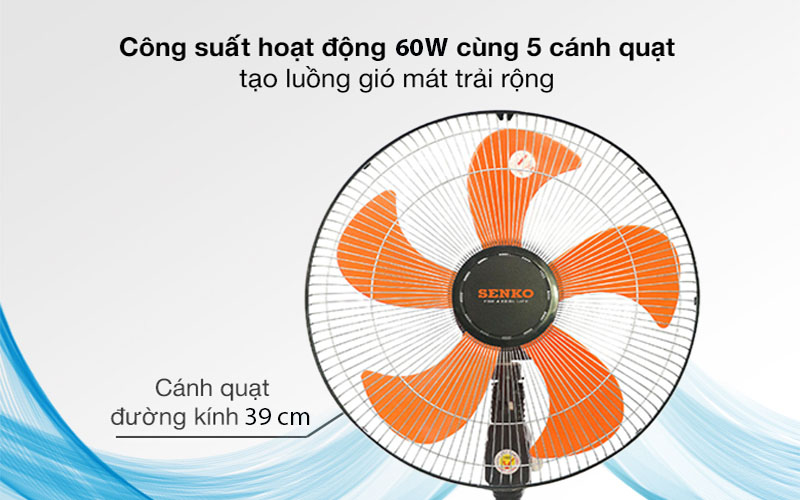 Quạt lửng Senko LTS1632 - Hàng chính hãng