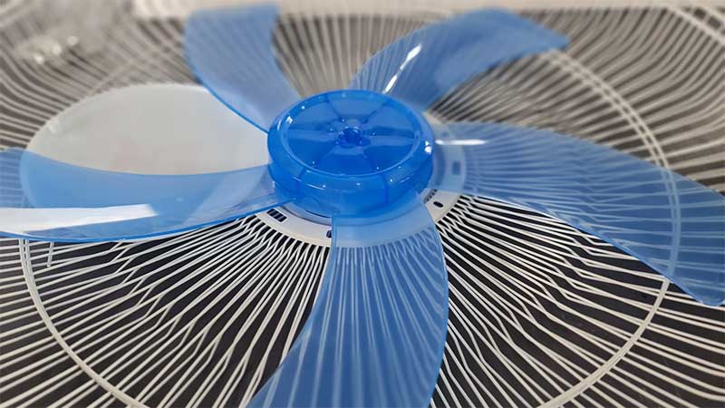 Lồng và cánh quạt của Quạt đứng năng lượng mặt trời Jindian JD188LL