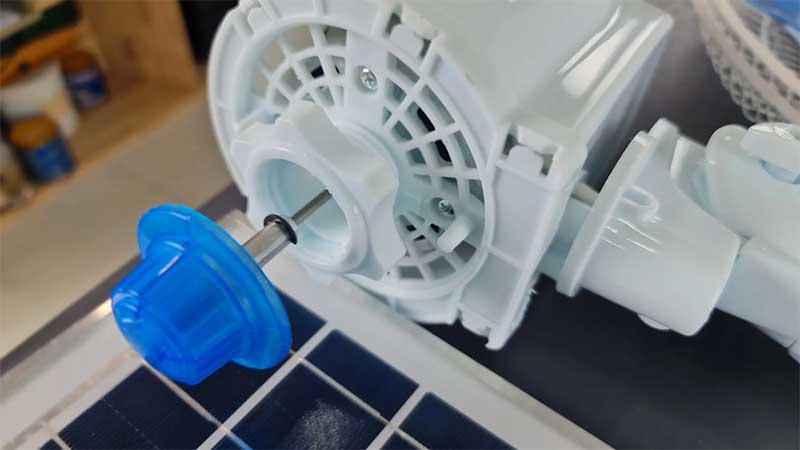 Động cơ của Quạt đứng năng lượng mặt trời Jindian JD188LL