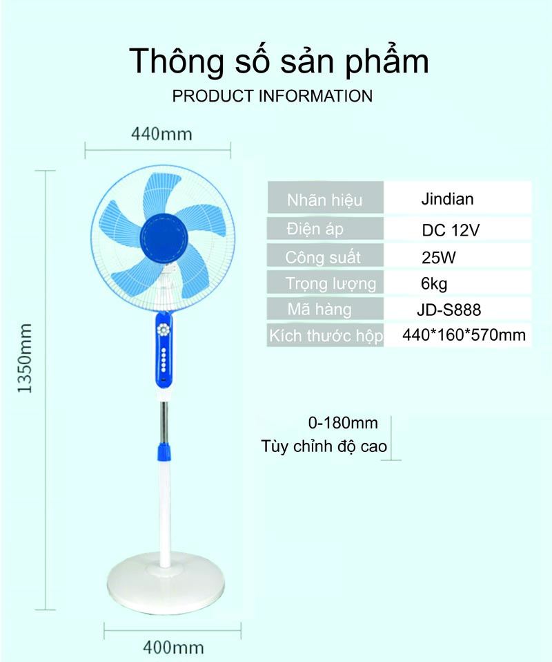 Chiều cao điều chỉnh lên xuống linh hoạt.