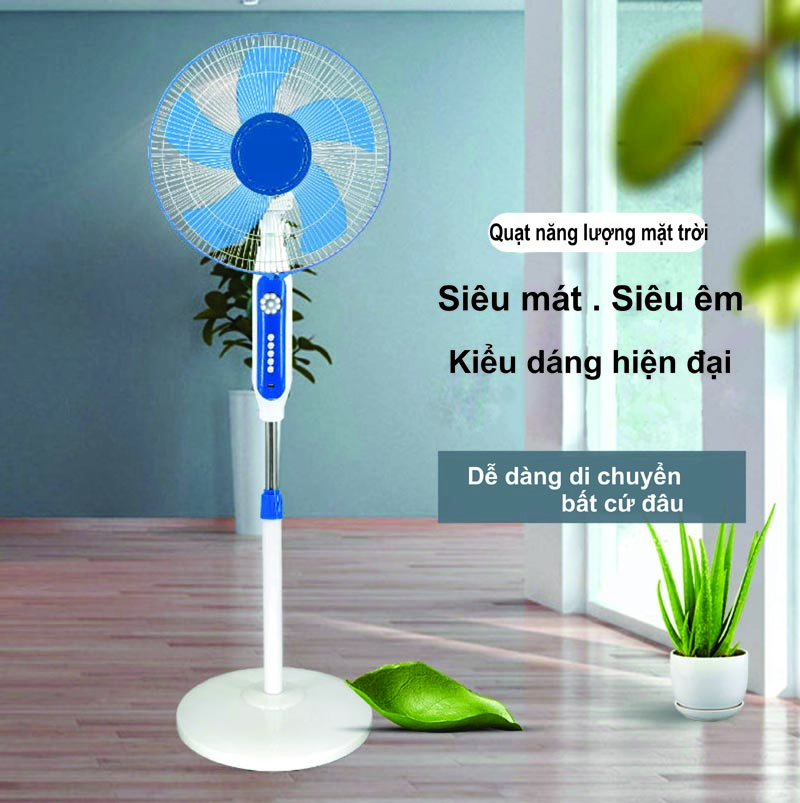 Quạt hoạt động êm ái, làm mát hiệu quả