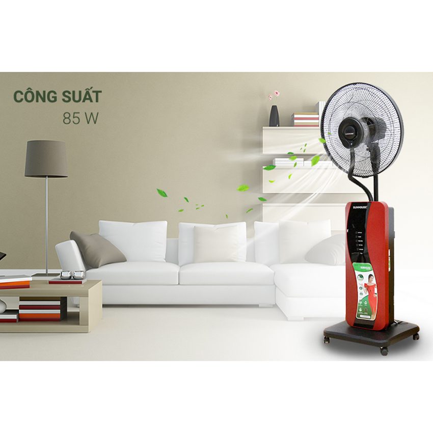 Công dụng của quạt Phun Sương Sunhouse SHD7822