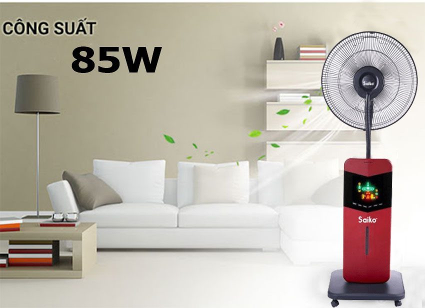 Công suất của Quạt phun sương Saiko MF-998H