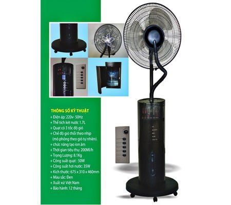 Quạt phun sương Trường Thọ BA2013 - Công suất 50W - Hàng chính hãng