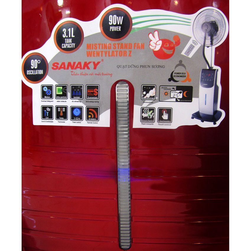 Quạt phun sương Sanaky QPS-VH-999HY - Hàng chính hãng