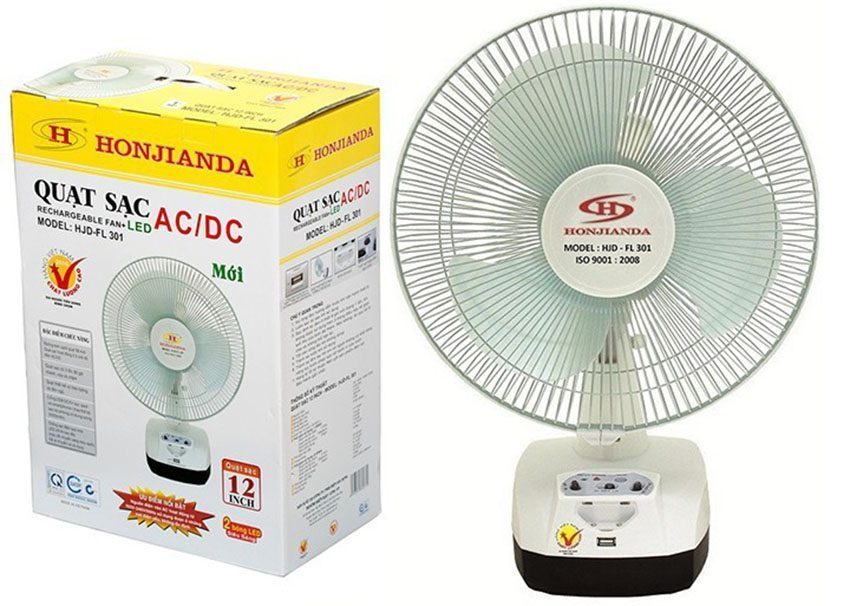 Quạt sạc Honjianda HJD - FL 301