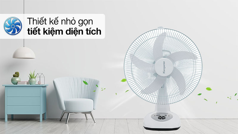Quạt sạc điện Kangaroo KG735 - Hàng chính hãng