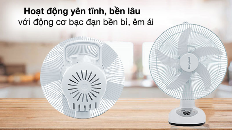 Quạt sạc điện Kangaroo KG735 - Hàng chính hãng