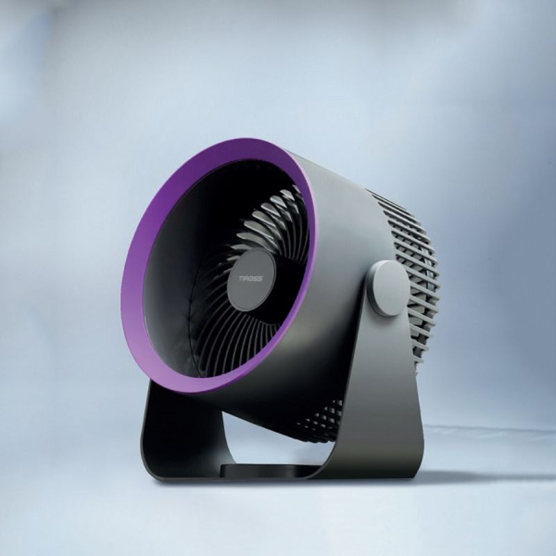 Quạt sạc tích điện Tiross TS2283 - Hàng chính hãng