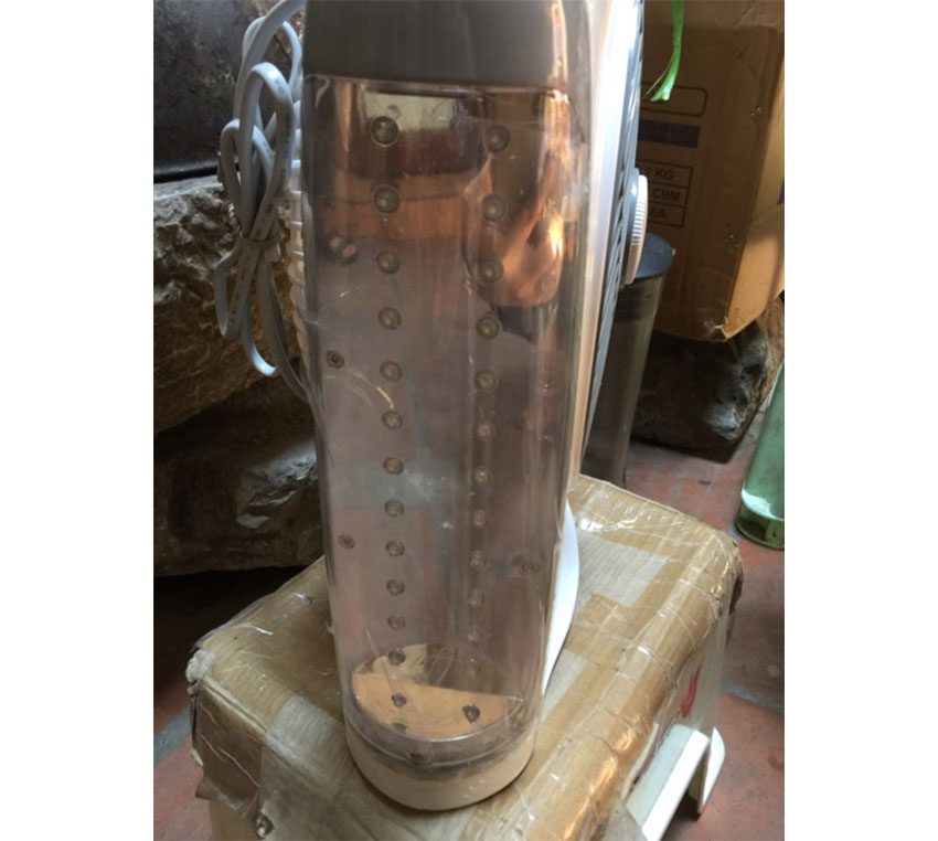 Quạt sạc kiêm đèn sạc Honjianda HJD-FL101 LED - Hàng chính hãng