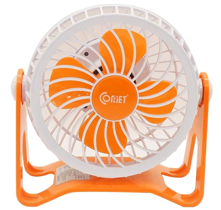 Quạt sạc USB mini đa năng Comet CRF0105 - Hàng chính hãng