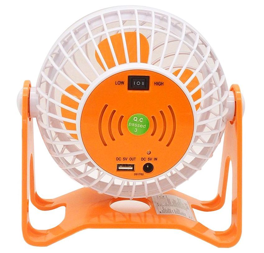 Quạt sạc USB mini đa năng Comet CRF0105 - Hàng chính hãng