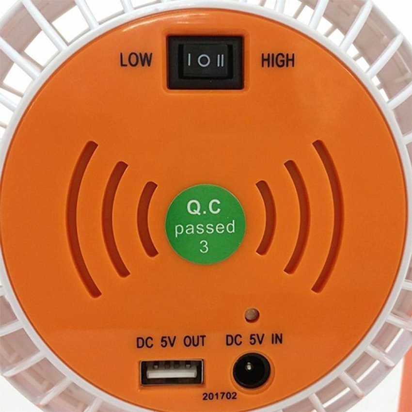 Quạt sạc USB mini đa năng Comet CRF0105 - Hàng chính hãng