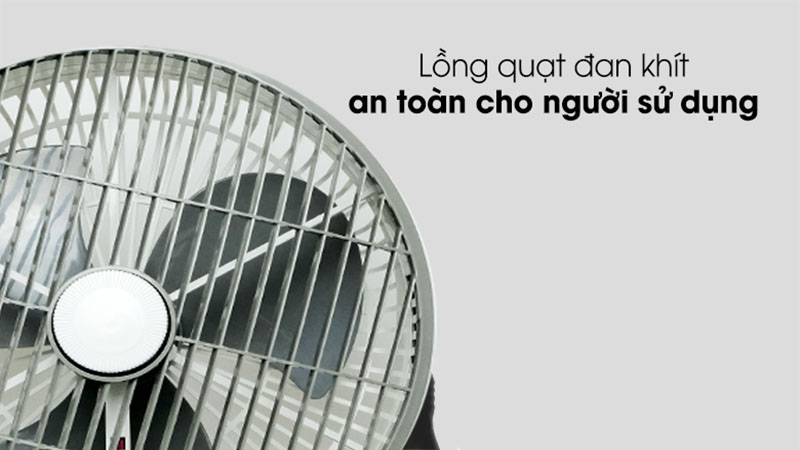 Lồng quạt của Quạt sạc tích điện Honjianda HJD-FL 213LED (1 Bình 6V-5Ah)