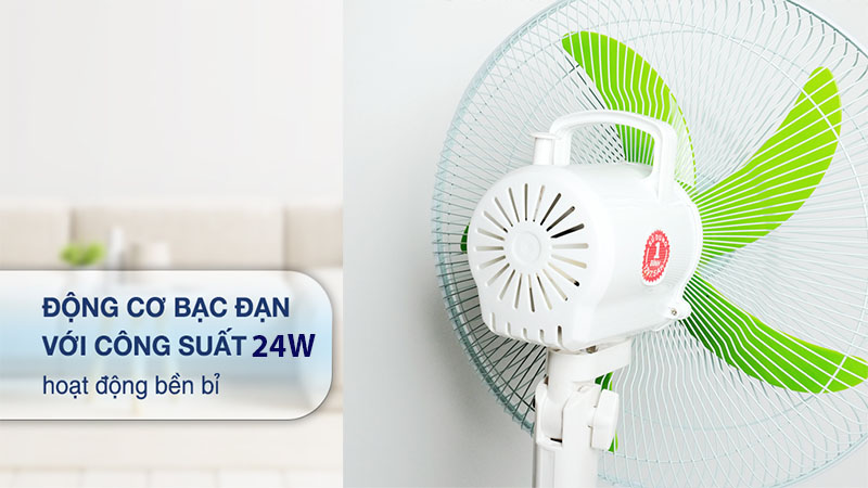 Quạt sạc tích điện Honjianda HJD-FL601 (Bình 12V-7.5Ah) - Hàng chính hãng