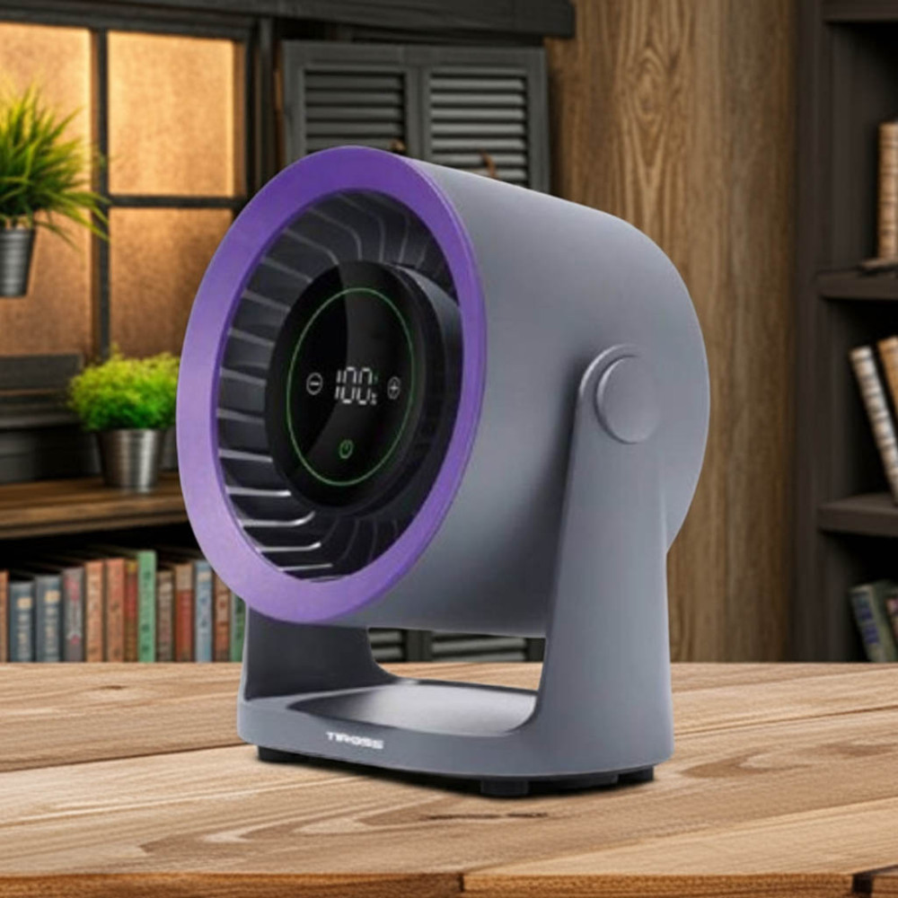 Quạt sạc để bàn USB Tiross TS3420 - Hàng chính hãng