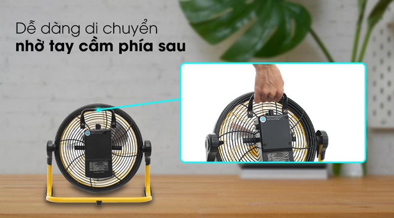 Quạt sạc điện AC ARF01D113 BL - Hàng chính hãng
