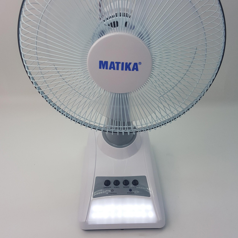 Quạt tích điện Matika MTK- 6312 - Hàng chính hãng