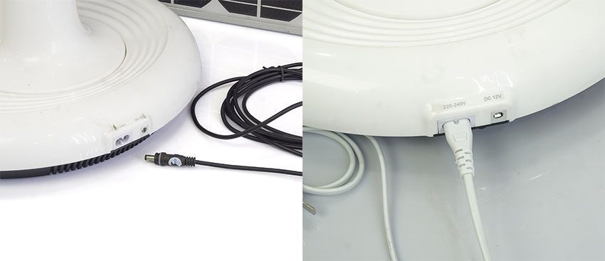 Quạt sạc tích hợp đèn ngủ Suntek KM-F0056 kiêm Pin sạc dự phòng - Hàng chính hãng