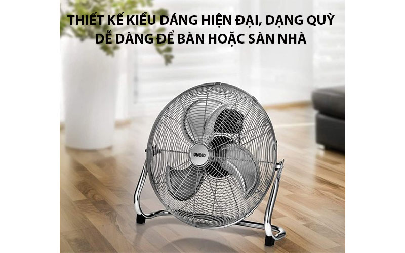 Thiết kế sang trọng của Quạt sàn Unold 86756 Windmaschine Speed