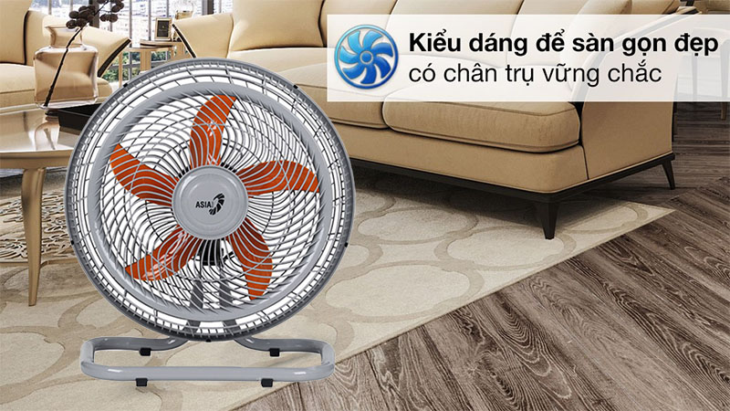 Thiết kế của Quạt sàn chân quỳ Asia Turbo One VY616790