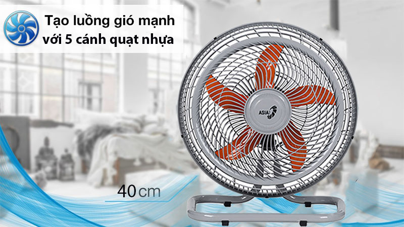 Thiết kế cánh quạt của Quạt sàn chân quỳ Asia Turbo One VY616790