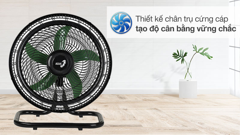 Quạt sàn chân quỳ Asia Turbo One VY616890 - Hàng chính hãng