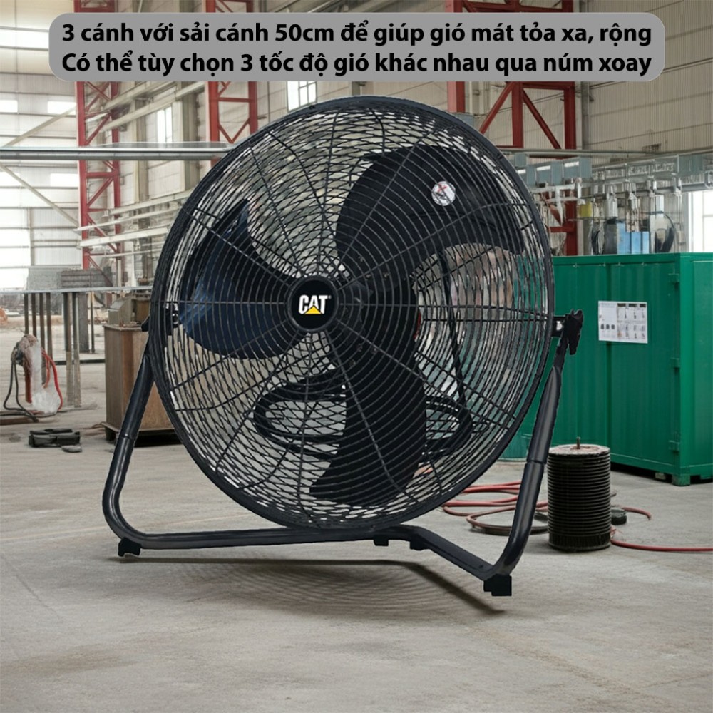 Quạt sàn công nghiệp Caterpillar HV-20D (20 inch) - Hàng chính hãng