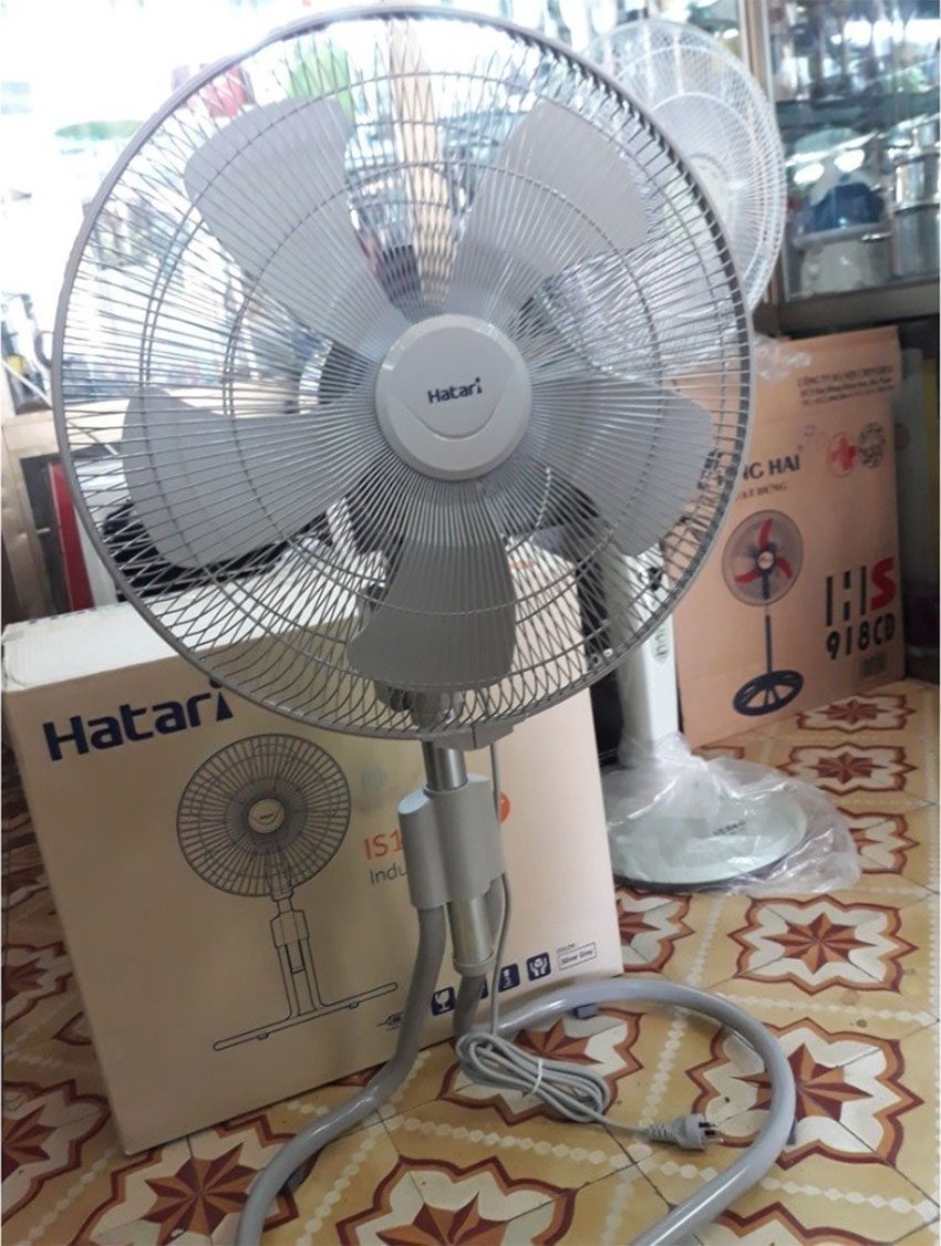 Hình ảnh thực tế của Quạt sàn công nghiệp Hatari IS18M1