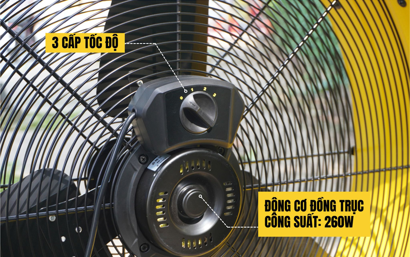 Quạt sàn công nghiệp Stanley SLF307627D - Hàng chính hãng