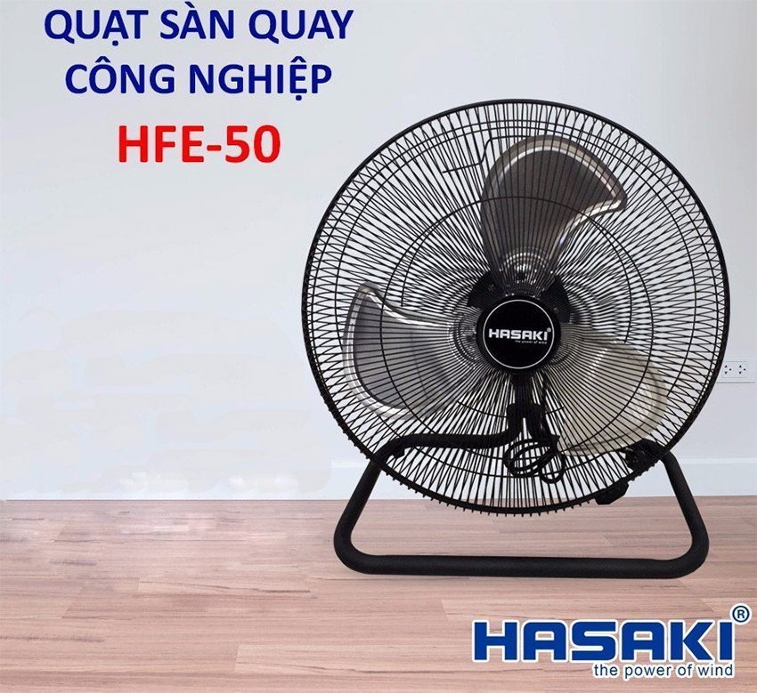 Quạt sàn công nghiệp Hasaki HFE-50 - Hàng chính hãng
