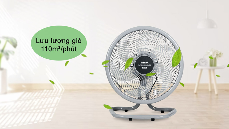 Quạt sàn Tefal turbo silence plus VH686790 - Hàng chính hãng