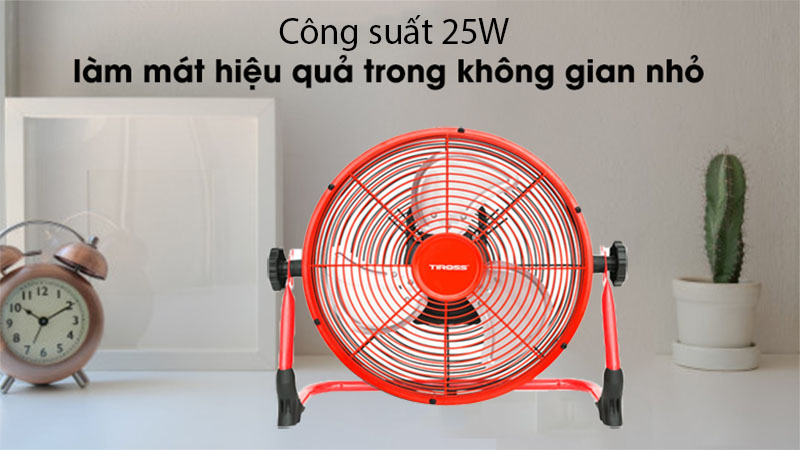 Quạt sàn tích điện Tiross TS9178 - Hàng chính hãng