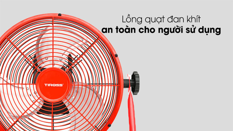 Quạt sàn tích điện Tiross TS9178 - Hàng chính hãng