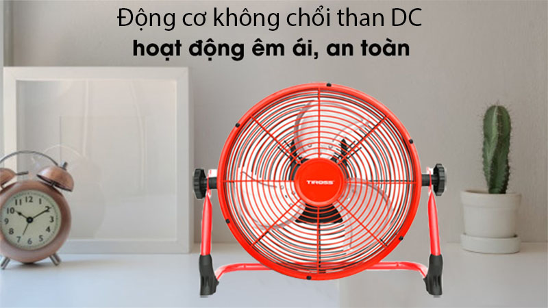 Quạt sàn tích điện Tiross TS9178 - Hàng chính hãng