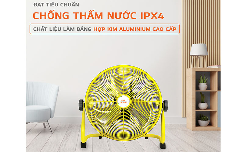 Chất liệu của Quạt sàn tích điện Unie UE-880