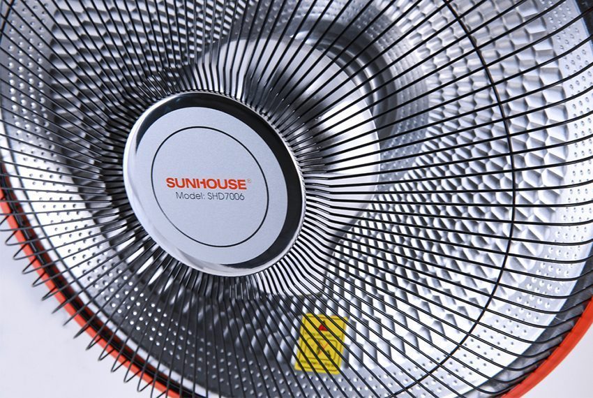 Chất liệu của quạt sưởi Sunhouse SHD-7006