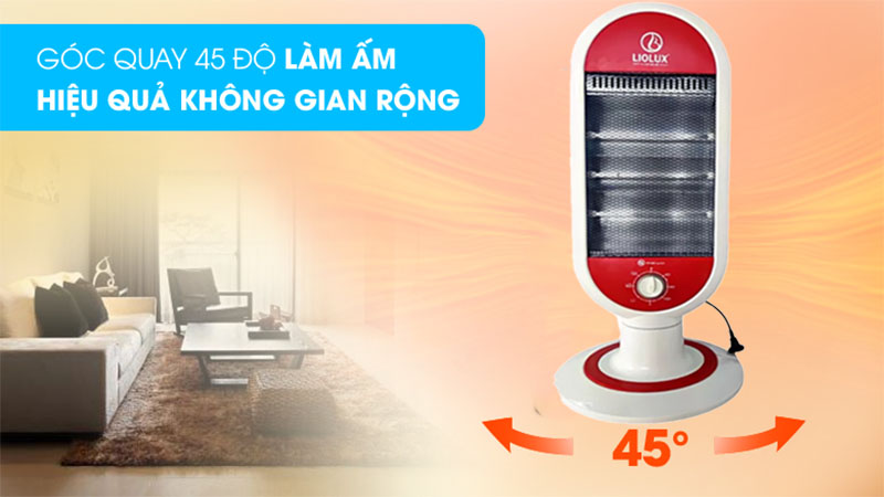 Quạt sưởi điện Liolux LIO-SP905 - Hàng chính hãng