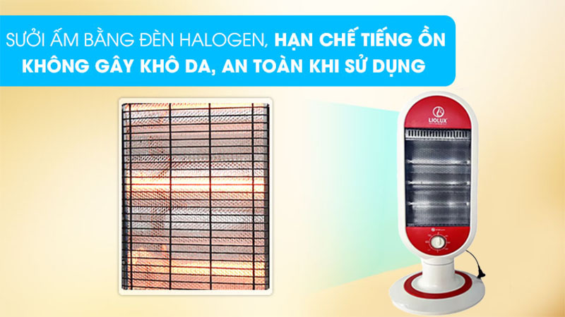 Quạt sưởi điện Liolux LIO-SP905 - Hàng chính hãng