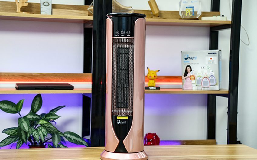 Thiết kế hiện dại của quạt sưởi gốm Ceramic FujiE CH-1600RM