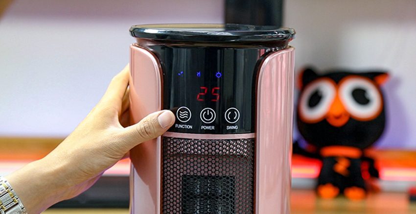 Bảng điều khiển của quạt sưởi gốm Ceramic FujiE CH-1600RM