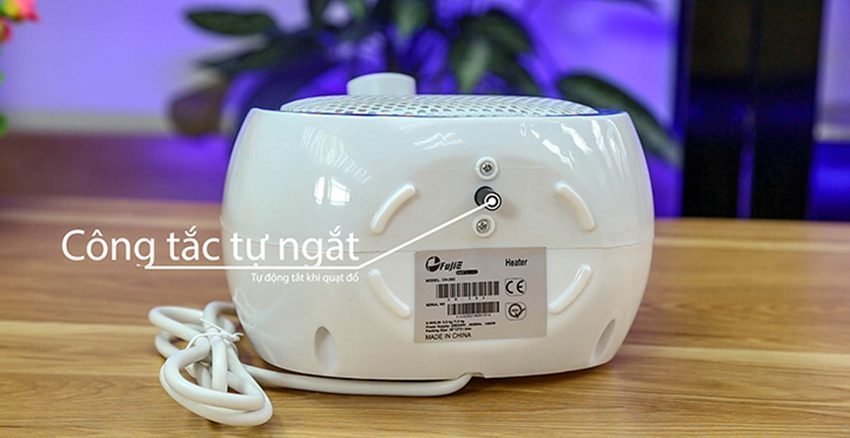 Quạt sưởi gốm Ceramic mini FujiE CH-202 - Hàng chính hãng
