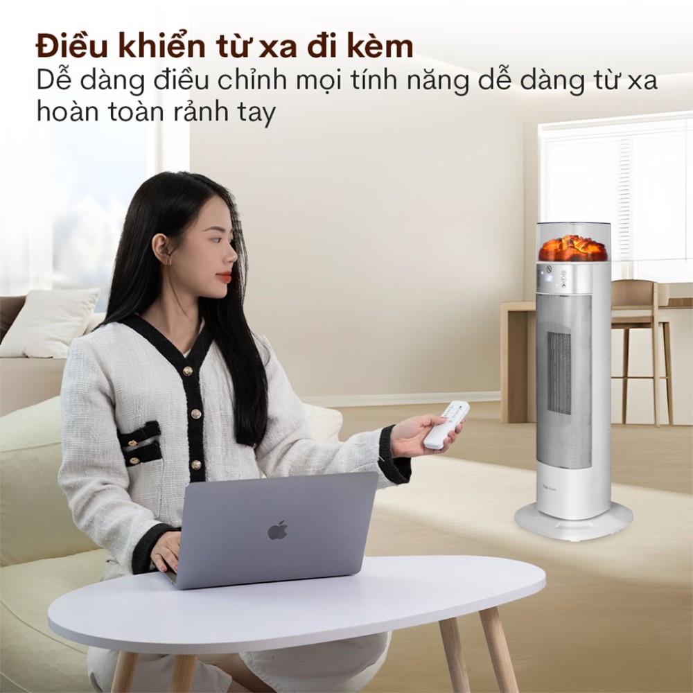 Quạt sưởi gốm Fujihome FH3100E - Hàng chính hãng