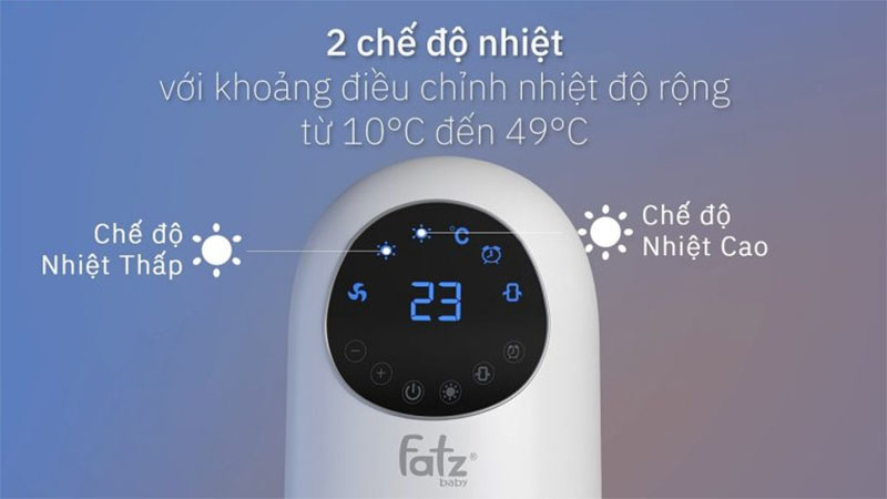 Quạt sưởi gốm PTC Heat 1 Fatzbaby FB8165EA - Hàng chính hãng