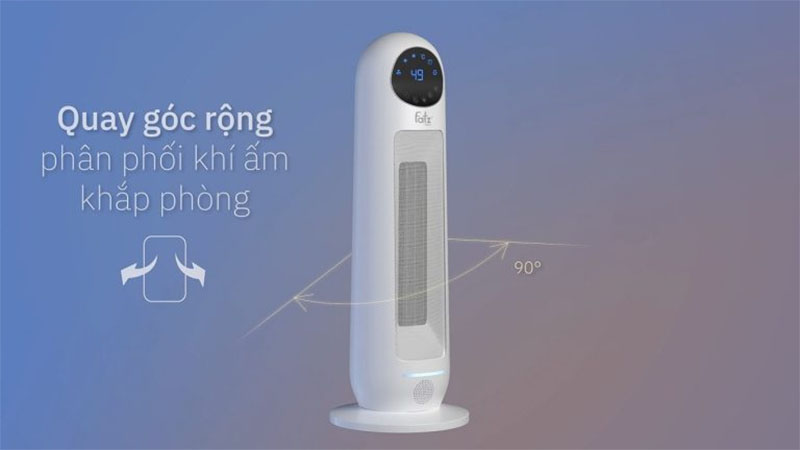 Quạt sưởi gốm PTC Heat 1 Fatzbaby FB8165EA - Hàng chính hãng