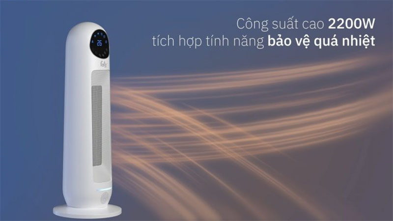 Quạt sưởi gốm PTC Heat 1 Fatzbaby FB8165EA - Hàng chính hãng