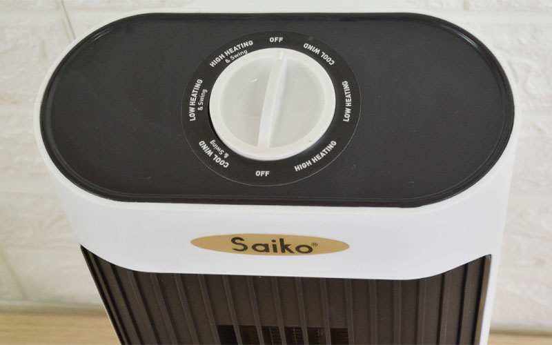 Điều khiển của Quạt sưởi gốm Saiko HP 2015