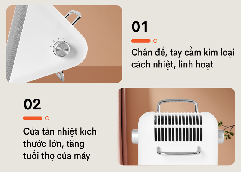 Quạt được làm từ chất liệu cao cấp