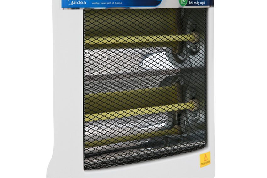 Quạt sưởi hồng ngoại Midea MH-F08-A - Hàng chính hãng